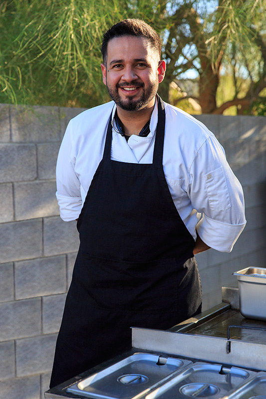 Chef Wil Guevara of "Vegas Taco Bar".