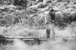 Las Vegas Engagement Photographer at Calico Basin