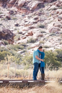 Las Vegas Engagement Photography Calico Basin