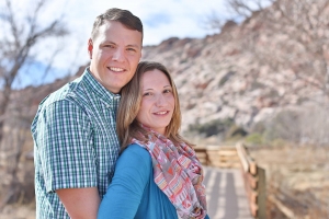 Las Vegas Engagement Photos at Red Rock Canyon