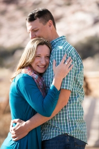 Red Rock Canyon Engagement Photos