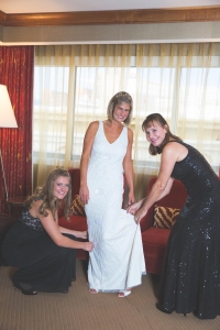 Wedding Photographer at Caesars Palace Hangover Suite